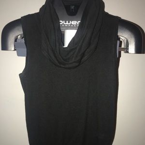 The Limited Black Cowl Neck Top